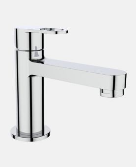 Single Lever Basin Mixer with 450mm Braided Hose