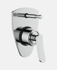 Single Lever Concealed Diverter for Bath & Shower (High Flow) Exposed Part Kit 