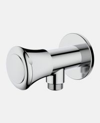 Angular Stop Cock with Wall Flange