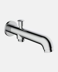 Bath Tub Spout with Hand Shower Arrangement And Wall Flange