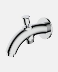 Bath Tub Spout with Hand Shower Arrangement And Wall Flange
